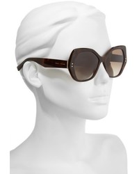 Marc Jacobs 56mm Polarized Sunglasses Medium Havana Polar