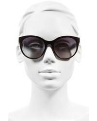 Burberry 56mm Retro Sunglasses Black