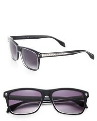 Alexander McQueen 57mm Rectangular Sunglasses