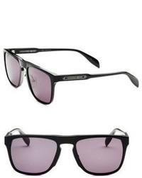 Alexander McQueen 57mm Wayfarer Sunglasses