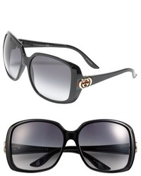 Gucci 59mm Oversized Square Sunglasses
