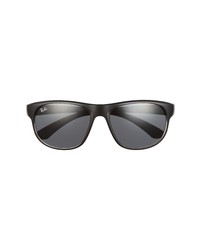 Ray-Ban 59mm Pillow Sunglasses In Black Dark Grey At Nordstrom