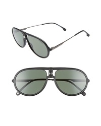 Carrera Eyewear 60mm Polarized Aviator Sunglasses