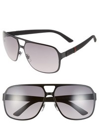 Gucci 62mm Aviator Sunglasses