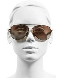 Gucci 63mm Aviator Sunglasses