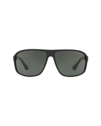 Emporio Armani 64mm Flat Top Sunglasses