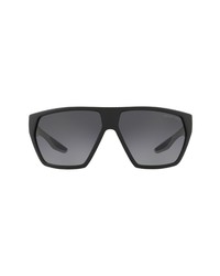 Prada Linea Rossa 67mm Polarized Oversize Sunglasses