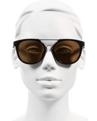 Givenchy 7034s 54mm Round Sunglasses Black