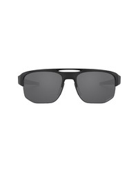 Oakley 70mm Polarized Rectangle Sunglasses