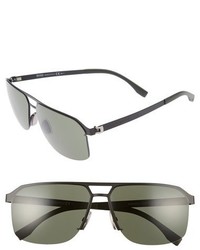 BOSS 839s 61mm Sunglasses Matte Black