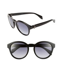 Alexander McQueen 52mm Sunglasses Black One Size