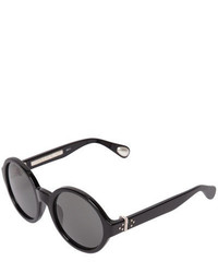 Ann Demeulemeester Oversized Round Sunglasses