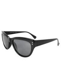 Apopo Int'l Black Cateye Fashion Sunglasses