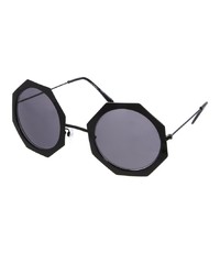 Asos Oversized Metal Hexagon Sunglasses