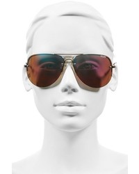 Quay Australia Muse 65mm Mirrored Aviator Sunglasses
