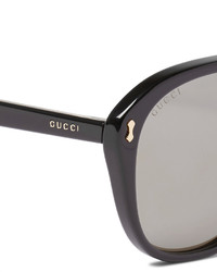 Gucci Aviator Style Acetate Mirrored Sunglasses