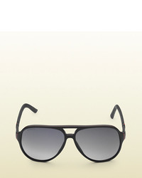 Gucci Aviator Three Layer Acetate Sunglasses