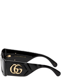 Gucci Black 53 Sunglasses