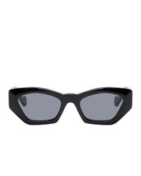 Loewe Black Acetate Butterfly Sunglasses