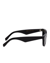 Marni Black Acetate Cat Eye Sunglasses