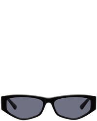 McQ Black Acetate Cat Eye Sunglasses
