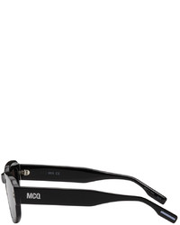 McQ Black Acetate Sunglasses