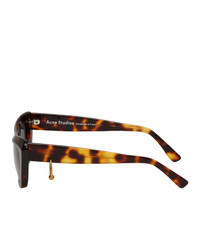 Acne Studios Black And Azalt Sunglasses