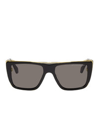 Dita Black And Gold Souliner One Sunglasses