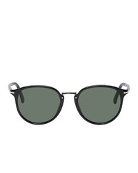 Persol Black And Green Po3210s Typewriter Edition Sunglasses