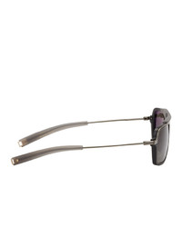 Dita Black And Gunmetal Lsa 404 Sunglasses