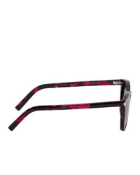 Saint Laurent Black And Pink Sl 28 Sunglasses