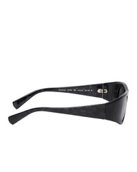 Alain Mikli Paris Black And Silver Alexandre Vauthier Edition Ansolet Sunglasses