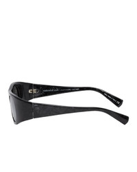 Alain Mikli Paris Black And Silver Alexandre Vauthier Edition Ansolet Sunglasses