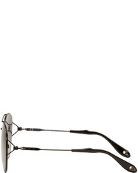 Givenchy Black Aviator Sunglasses
