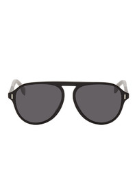 Fendi Black Bag Bugs Aviator Sunglasses