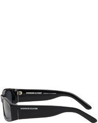 BONNIE CLYDE Black Big Trouble Sunglasses