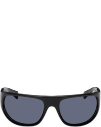 Miharayasuhiro Black Blanc Edition Round Sunglasses