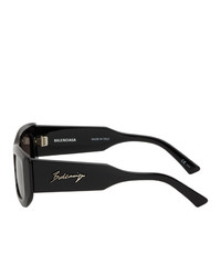 Balenciaga Black Blow Smart Sunglasses