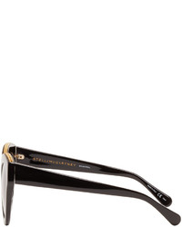 Stella McCartney Black Cat Eye Sunglasses