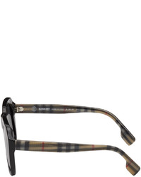 Burberry Black Check Sunglasses