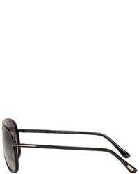 Tom Ford Black Chris Aviator Sunglasses