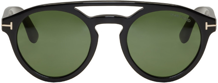 Tom Ford Black Clint Sunglasses, $395 | SSENSE | Lookastic