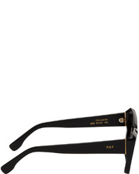 RetroSuperFuture Black Coccodrillo Sunglasses