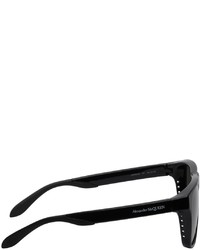 Alexander McQueen Black Court Sunglasses