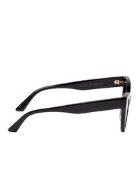 McQ Alexander McQueen Black Cult Cat Eye Sunglasses