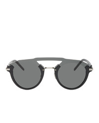Dior Homme Black Diorfuturistic Sunglasses