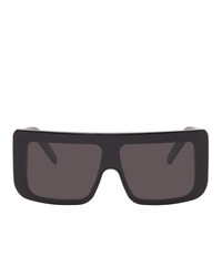 Rick Owens Black Docuta Sunglasses