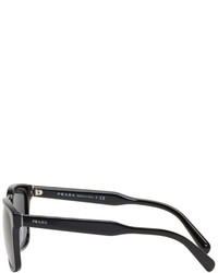 Prada Black Double Bridge Sunglasses
