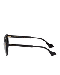 Gucci Black Exaggerated Cat Eye Sunglasses