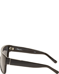 3.1 Phillip Lim Black Flat Top Sunglasses